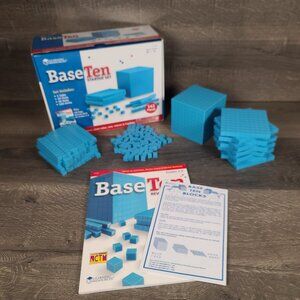 161-Piece Interlocking Base Ten Starter Set for Engaging Early Math Learning